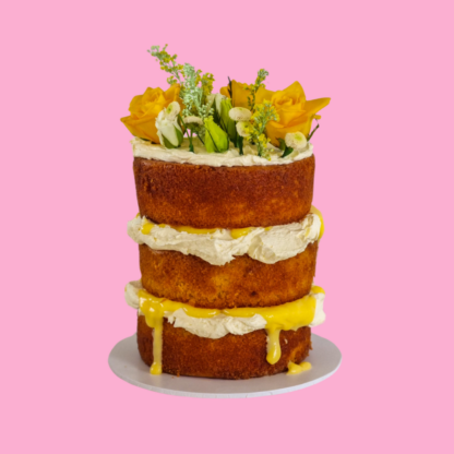 Rustic Floral Cake