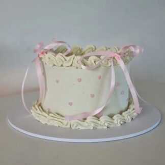 Round Bow Cake